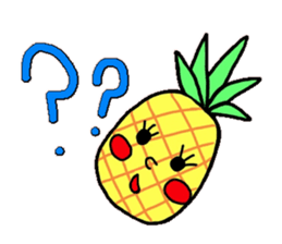 pineapple x sticker #5511760