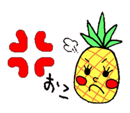 pineapple x sticker #5511773