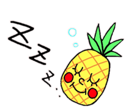 pineapple x sticker #5511774