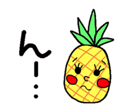 pineapple x sticker #5511785