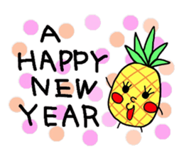 pineapple x sticker #5511787