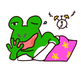 Takashi of the frog 3a sticker #5511871