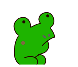 Takashi of the frog 3a sticker #5511879