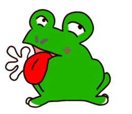 Takashi of the frog 3a sticker #5511884