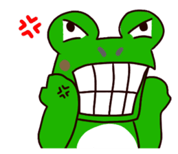 Takashi of the frog 3a sticker #5511885