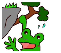 Takashi of the frog 3a sticker #5511891