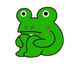 Takashi of the frog 3a sticker #5511894