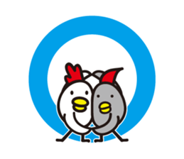 chicken family 2 sticker #5512070
