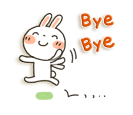 Soft rabbit!3 sticker #5512390