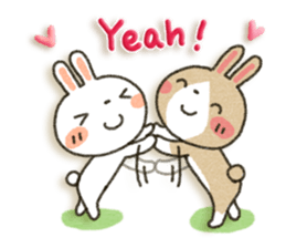 Soft rabbit!3 sticker #5512423