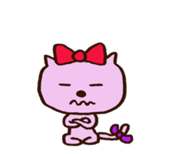 Ribbon Cat CHERIKO sticker #5512835