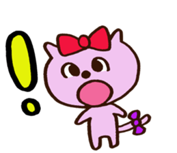 Ribbon Cat CHERIKO sticker #5512862