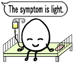 Egg sticker 3~hospitalized~ sticker #5512909