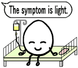Egg sticker 3~hospitalized~ sticker #5512909