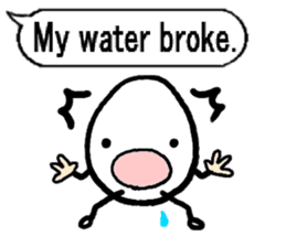 Egg sticker 3~hospitalized~ sticker #5512912