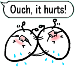 Egg sticker 3~hospitalized~ sticker #5512913