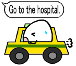 Egg sticker 3~hospitalized~ sticker #5512914