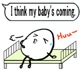 Egg sticker 3~hospitalized~ sticker #5512915
