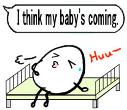 Egg sticker 3~hospitalized~ sticker #5512915