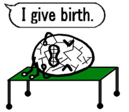 Egg sticker 3~hospitalized~ sticker #5512916