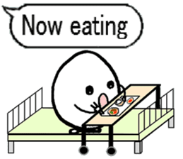 Egg sticker 3~hospitalized~ sticker #5512921