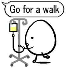 Egg sticker 3~hospitalized~ sticker #5512923