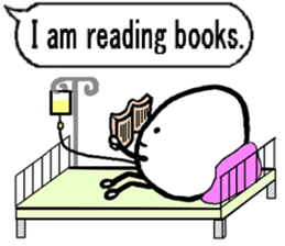 Egg sticker 3~hospitalized~ sticker #5512925