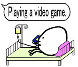 Egg sticker 3~hospitalized~ sticker #5512926