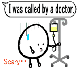 Egg sticker 3~hospitalized~ sticker #5512928