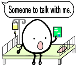 Egg sticker 3~hospitalized~ sticker #5512944