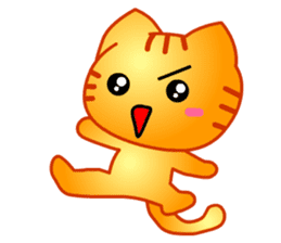 Tomo's Cute Cat Tiger (English) sticker #5513066
