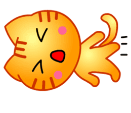 Tomo's Cute Cat Tiger (English) sticker #5513067