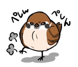 wild sparrow sticker #5513152
