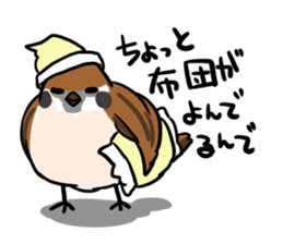 wild sparrow sticker #5513155