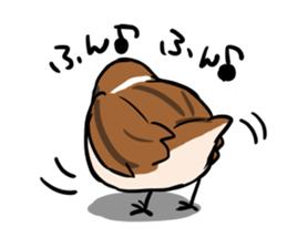 wild sparrow sticker #5513162