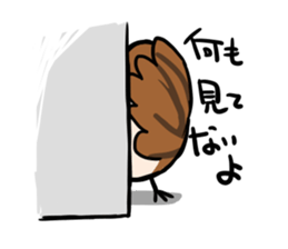 wild sparrow sticker #5513164