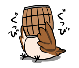 wild sparrow sticker #5513166