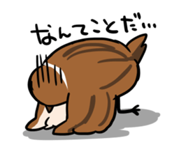 wild sparrow sticker #5513177