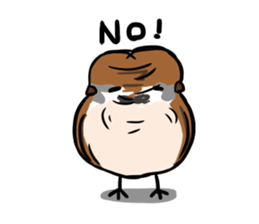 wild sparrow sticker #5513183