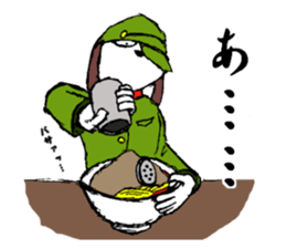 Sergeant Rabbit sticker #5513522