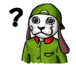 Sergeant Rabbit sticker #5513534