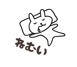 funny rabbit Sticker by keimaru sticker #5513549