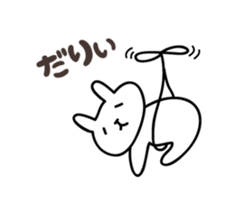 funny rabbit Sticker by keimaru sticker #5513551