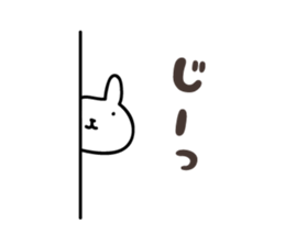 funny rabbit Sticker by keimaru sticker #5513555