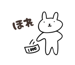 funny rabbit Sticker by keimaru sticker #5513557
