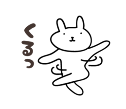 funny rabbit Sticker by keimaru sticker #5513561