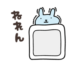 funny rabbit Sticker by keimaru sticker #5513566