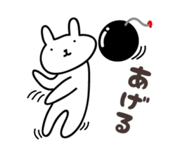 funny rabbit Sticker by keimaru sticker #5513572