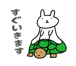 funny rabbit Sticker by keimaru sticker #5513574