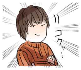 Inflame the marriage of favorite couple sticker #5513856